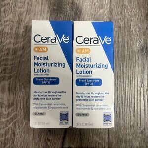 2-Pack Cerave AM Facial Moisturizing Lotion SPF30